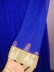 Royal Blue Anarkali Dress