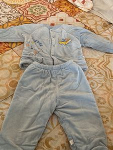 Baby Blue top and lower set 9months to 1.5 years