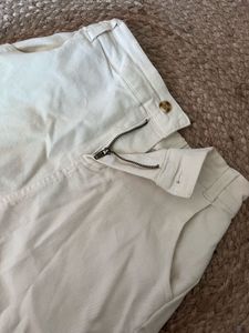 its off white  Denim Mini Skirt