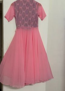 Elegant Pink Kurta Set with Palazzo
