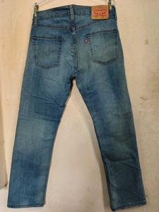 Levi's 513 Blue Slim Straight Fit Jeans | Size 30