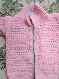 new Baby Pink Knitted Sweater