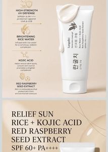 Korean Sunscreen Cream Gel SPF60+ PA++++