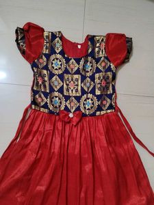 Ethnic Dress and Three Lowers or pants