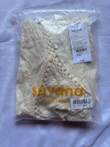 Elegant Lace Trimmed Blouse