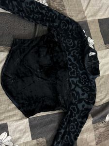 Velvet Floral top