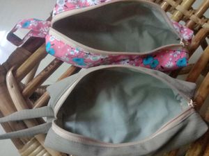 Cute Floral &amp; Plain Pouches