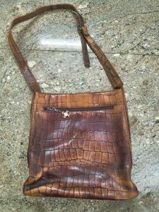 Vintage Paco Rabanne Croc Embossed Bag