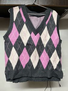 Argyle Sweater Vest💜💜
