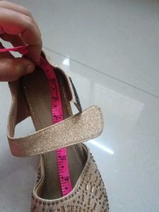 Sparkly Platform Wedge Heels