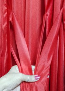 New Vibrant Red Nightgown &amp; Robe Set