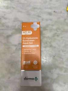 The Derma Co. 1% Hyaluronic Sunscreen Aqua