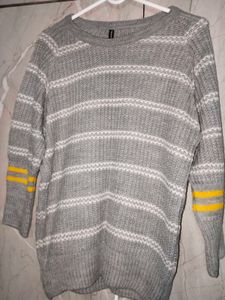 Striped Knit Sweater