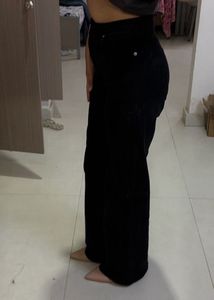 H&amp;M Black Wide Leg Jeans