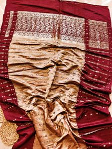 100% Pure Mulberry Silk Royal Banarasi