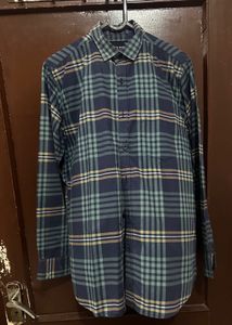 Men's Plaid Button-Down Shirt