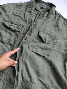 Vintage Military-Inspired Jacket