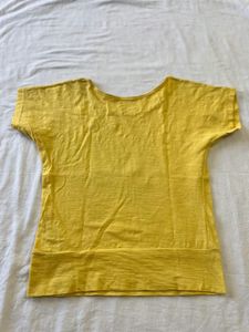 Yellow Crop Top