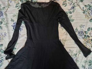 Forever21 - Black Long Sleeve Dress