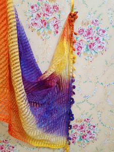 multi colour duppta