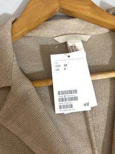 H&amp;M Brand New Twisted Front Collar Neck Dress