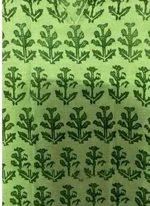 Green Printed Kurta