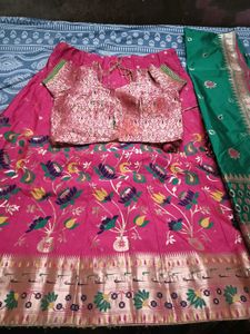 New Lahenga Only One Time Used
