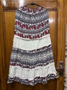🌸Boho Tiered Maxi Skirt