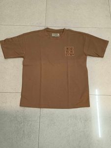 Brown Graphic Print T-Shirt