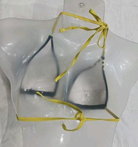 ⭐ Stylish Bikini Top with Fun Pattern
