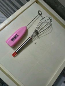 Electric Milk Frother and Whisk fully working