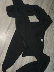 Chic tie up Black Top