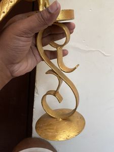 Golden Peacock Showpiece