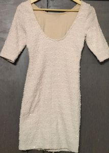 Nude Beige Bodycon Dress