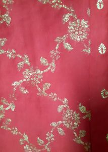 Beautiful Red Kurta with Golden Print