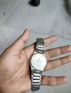 Titan Black Dial Watch