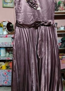 Elegant Purple Gown