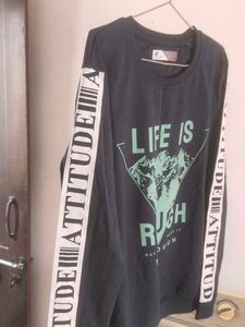 Graphic Print Long Sleeve T-Shirt