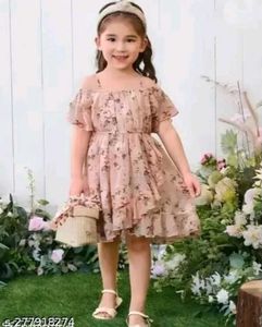 Adorable Floral Dress for Girls🌷