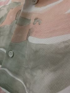 Unique Abstract Print Short Sleeve Shirt