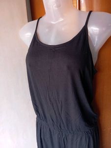 Black Spaghetti Strap Romper