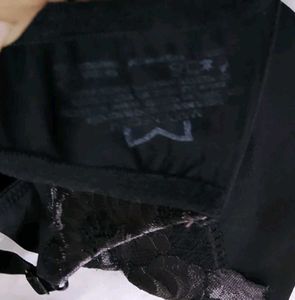 Black Lace Bra