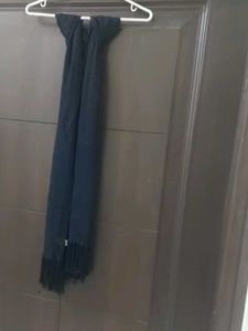 Elegant Black Scarf with Fringe from Liz Claiborne