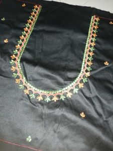 Embroidered Blouse Fabric Piece