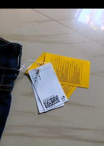 High-Waisted Flared Blue Jeans