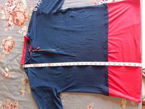 Stylish Blue &amp; Red T-Shirt