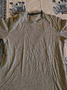 Men's Grey Crew Neck T-Shirt