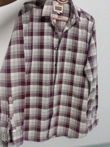 "Sparky premium" Men's Plaid Long Sleeve Shirt.
