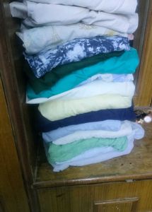 good quality L size  3  shirt only .....