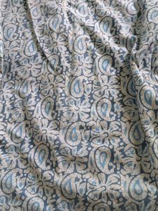 Blue Paisley Print Kurta